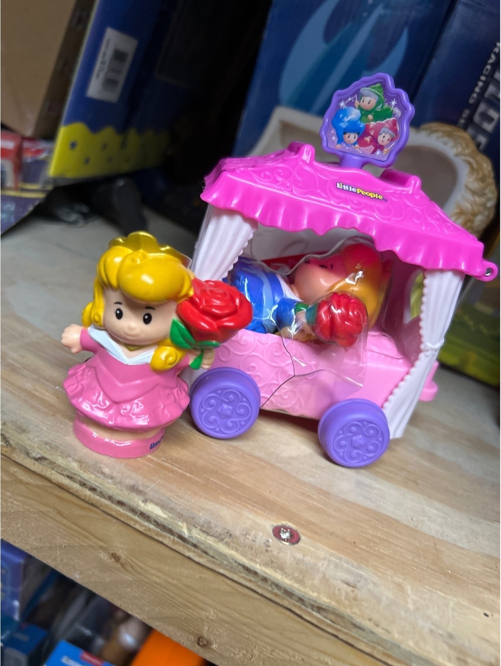 Little People Princess Doll and Carriage Playset